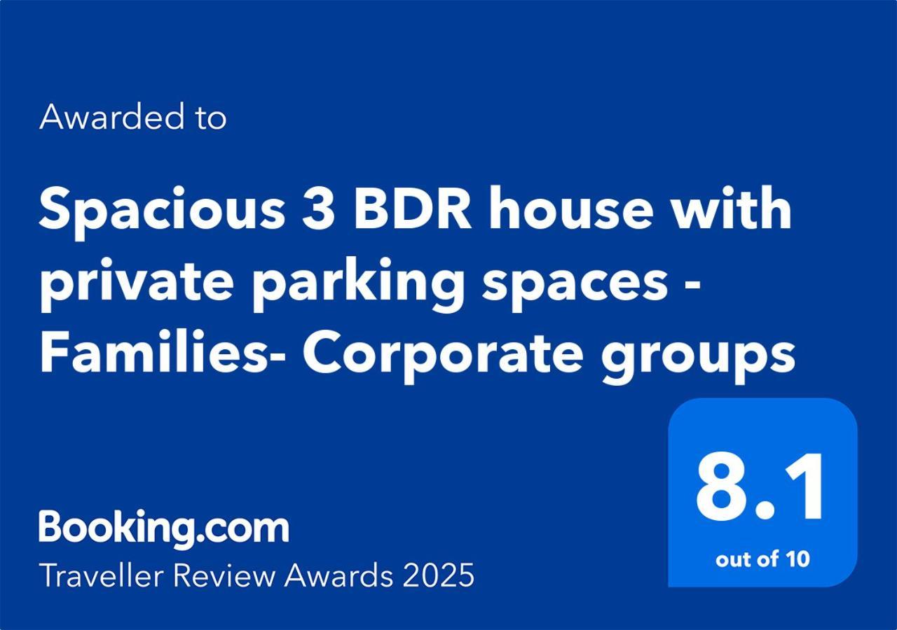 Spacious 3 Bdr House With Parking-Families-Corporate Groups By Orbitat Accommodations Cambridge Exterior foto